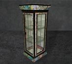 Vitrinekast - Venetiaans bladgoud - Glas, Goud, Hout, Antiek en Kunst