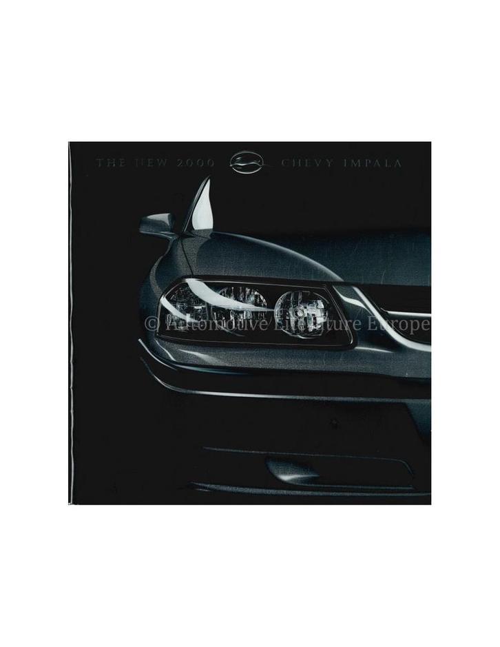 2000 CHEVY IMPALA BROCHURE ENGELS, Livres, Autos | Brochures & Magazines