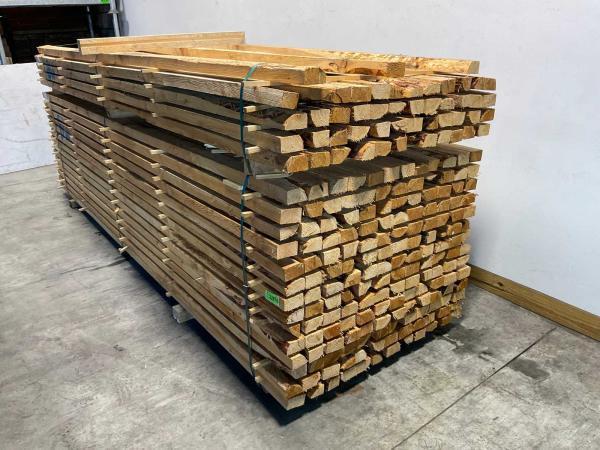 Veiling - 168x Vuren balk 400x9,5x5,5cm, Doe-het-zelf en Bouw, Hout en Planken, Nieuw