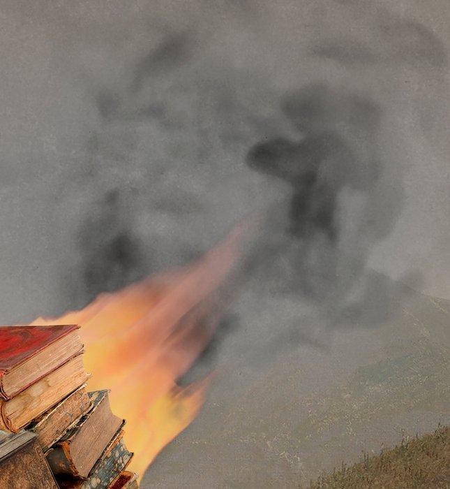 Tan Tolga Demirci - Breakfast With A Pyromaniac, Antiek en Kunst, Kunst | Designobjecten