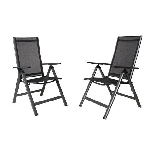 Aluminium tuinstoelen - set van 2 - set van 2 | inklapbaar, Huis en Inrichting, Keuken | Potten en Pannen, Nieuw, Aluminium, Verzenden