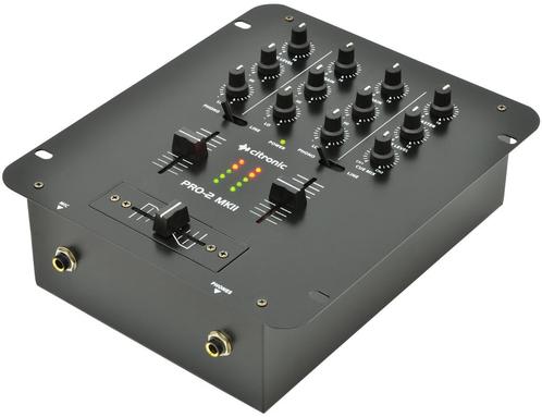 Citronic 2 Kanaals DJ Mixer, Musique & Instruments, Microphones