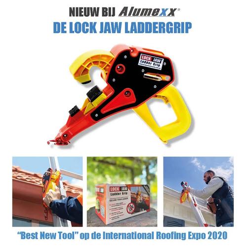 Lock Jaw Laddergrip-Ladder beveiliging, Doe-het-zelf en Bouw, Ladders en Trappen, Verzenden