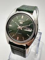 Seiko - Seiko 5 Automatic – 7009 – Green Dial – 1970s, Handtassen en Accessoires