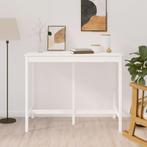 Bartafel Grenenhout Wit 140cm | Tweede Kansje | OP = OP, Verzenden, Nieuw