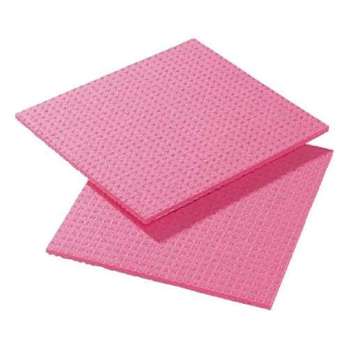 Sponsdoekje rood | 10 stuks | Cellulose/Polyester |, Zakelijke goederen, Horeca | Keukenapparatuur, Nieuw in verpakking, Verzenden