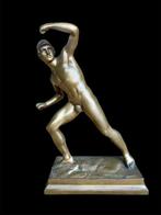 Oskar Gladenbeck (1850-1921) - sculptuur, The Gladiator - 20, Antiek en Kunst