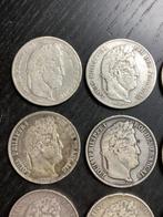 France. Louis Philippe I. 5 Francs 1839/1848 (10 zilveren, Postzegels en Munten
