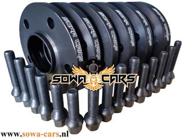 ZWARTE Spacers BMW G20 G22 G30 G32 G11 5x112 Spoorverbreders beschikbaar voor biedingen