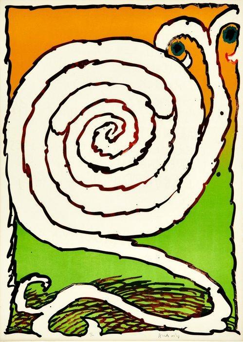 Pierre Alechinsky (1927) - Plate II, Antiek en Kunst, Antiek | Overige Antiek