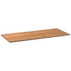 vidaXL Tafelblad rechthoekig 280x120x4 cm massief eikenhout, Verzenden, Nieuw