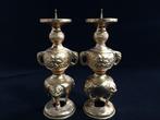 Beeld, Set of 6 / Japanese Vintage Buddhist Candle Holder, Antiek en Kunst