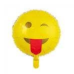 Helium Ballon Emoji Tong 45cm leeg, Hobby en Vrije tijd, Feestartikelen, Nieuw, Verzenden