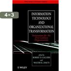 Information Technology And Organizational Transformation, Boeken, Verzenden, Gelezen, RD Galliers