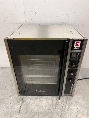 RVS Ubert RT-403 Kippengrill Grill 3 mandjes Bj. 2020 400V, Ophalen of Verzenden