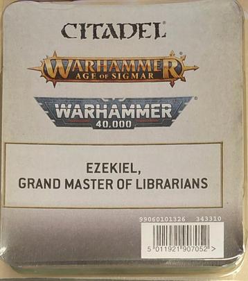 Space Marines Ezekiel Grand Master of Librarians (Warhammer beschikbaar voor biedingen