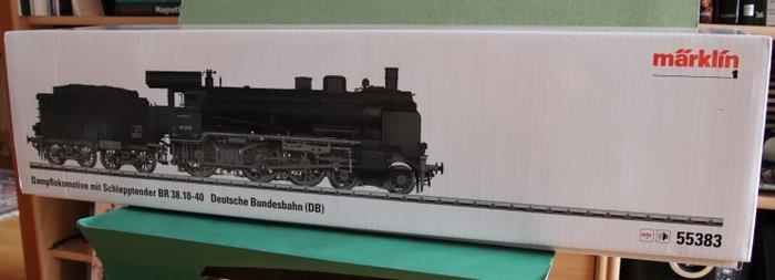 Märklin 1 - 55383 - Stoomlocomotief met tender (1) - BR, Hobby & Loisirs créatifs, Trains miniatures | Échelles Autre