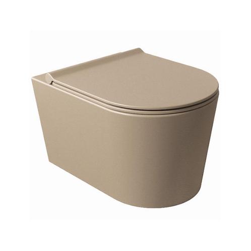 Wandcloset Salenzi Civita 50x35x36.5cm Keramiek Rimless Mat, Doe-het-zelf en Bouw, Sanitair, Overige typen, Nieuw, Ophalen of Verzenden