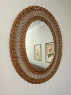 Wandspiegel - Glas, Rattan