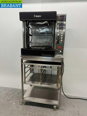 Gril à rôtisserie Savory Panorama 5 en acier inoxydable 3, Articles professionnels, Verzenden