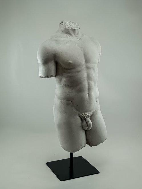 Figure - Torso greco classico, realizzato in gesso scagliola, Antiek en Kunst, Curiosa en Brocante