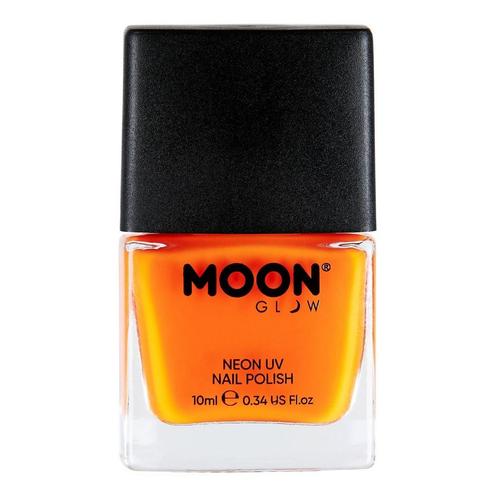 Moon Glow Intense Neon UV Nail Polish Intense Orange 14ml, Hobby en Vrije tijd, Feestartikelen, Nieuw, Verzenden