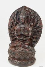 Mooi beeld Quan Yin met 1000 armen - - Bronze - Chine  (Sans, Antiek en Kunst