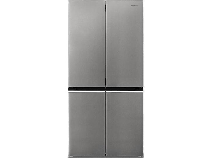 Sharp -  Multidoor Koelkast D  - Inox, Elektronische apparatuur, Koelkasten en IJskasten, Nieuw, Met aparte vriezer, 160 cm of meer