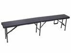 Veiling - Perel vouwbank met houtlook 180x25x43cm, Tuin en Terras, Tuinmeubel-accessoires, Nieuw