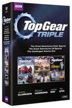 Top Gear Triple DVD (2012) Jeremy Clarkson cert E 3 discs, Zo goed als nieuw, Verzenden