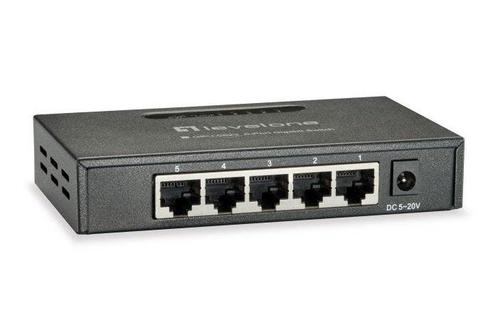 LevelOne GEU-0523 5-port - Switch (Nieuw), Informatique & Logiciels, Commutateurs réseau, Enlèvement ou Envoi
