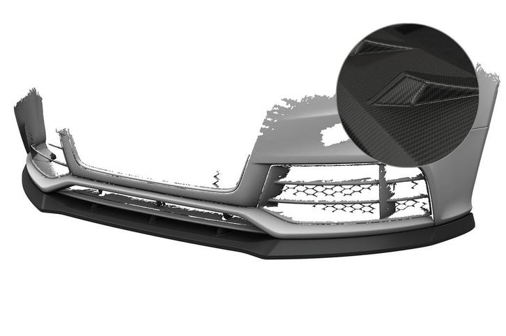 Cupspoilerlip met ABE voor Audi RS5 (8T) CSL837-M, Auto-onderdelen, Carrosserie, Nieuw, Verzenden
