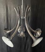 Plafondlamp - gechromateerd staal