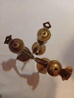 Lamp (3) - Messing - olielampen, Antiek en Kunst