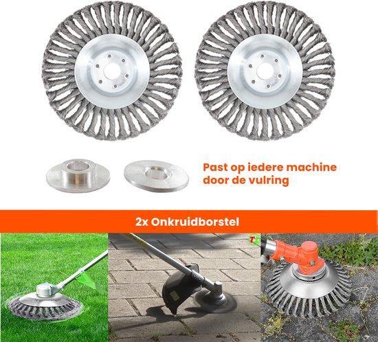 Set van 2 Stuks ! Universele Onkruidborstel - 15 CM -, Tuin en Terras, Hand-tuingereedschap, Nieuw
