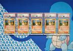 Pokémon - 5 Graded card - Charmander - PSA 6, 7, 8, 9 en 10, Nieuw