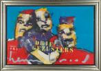 Herman Brood origineel Schilderij: Drie Gezusters, Antiquités & Art, Art | Peinture | Abstraite, Ophalen of Verzenden