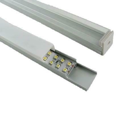 LED Profiel 1 meter - square 7mm, Bricolage & Construction, Métaux, Envoi