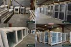 pvc kwarts grijs, antracietgrijs, wit ramen,deuren uit stock, Doe-het-zelf en Bouw, Kunststof, Raamkozijn, Nieuw, Ophalen of Verzenden