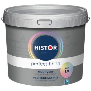 Histor Perfect Finish Muurverf Reinigbaar Matt Wit 10L, Doe-het-zelf en Bouw, Verf, Beits en Lak, Wit, Nieuw, Verzenden