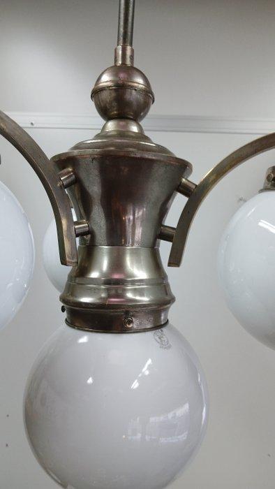 Plafondlamp - Verchroomd - Art deco, Antiek en Kunst, Antiek | Verlichting