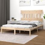 vidaXL Bedframe massief hout 160x200 cm, Huis en Inrichting, Slaapkamer | Bedden, Verzenden, Nieuw