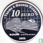 Frankrijk 10 euro 2013 (PROOF) Channel Tunnel - North St..., Verzenden, Losse munt