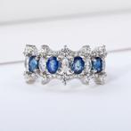 Sans prix de réserve - Bague Argent - 1.40ct. tw. Saphir -, Bijoux, Sacs & Beauté