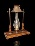 paralume regolabile - Tafellamp - Hout, Messing