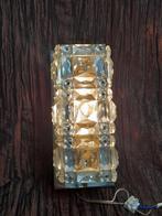 Wandlamp - Kristal, Staal - Set van stalen wandlampen met, Antiek en Kunst