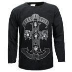 Guns N’ Roses Cross Dip Dye Longsleeve T-Shirt | Officiële