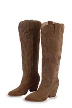 Sacha Cowboy laarzen in maat 38 Beige, Kleding | Dames, Verzenden, Beige, Zo goed als nieuw, Sacha