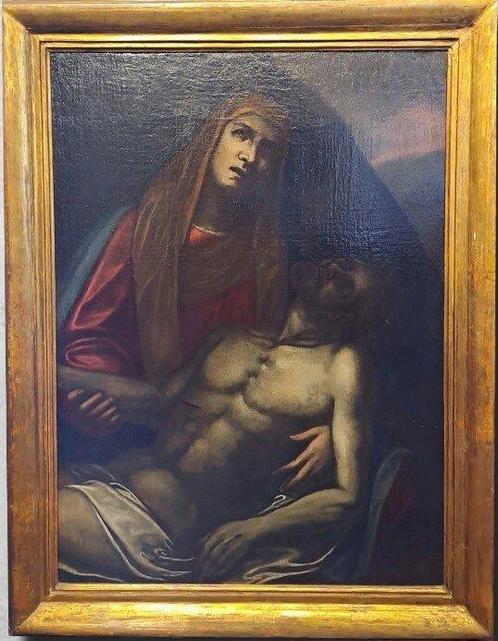 Luca Cambiaso (1527 - 1585), Scuola di - Deposizione di, Antiek en Kunst, Kunst | Schilderijen | Klassiek