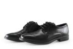 Ecco Veterschoenen in maat 40 Zwart, Verzenden, Veterschoenen